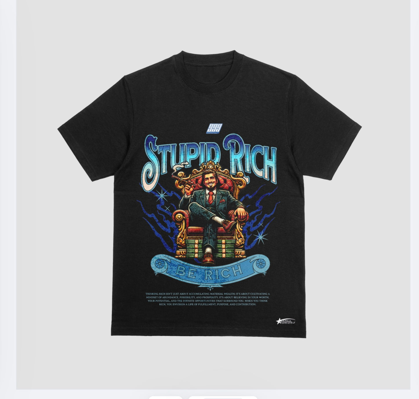 Short Sleeve STUPID RICH T-shirts